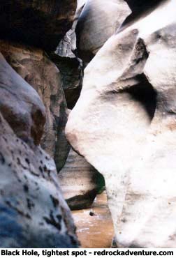 Black Hole of White Canyon