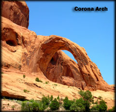 Corona Arch close up