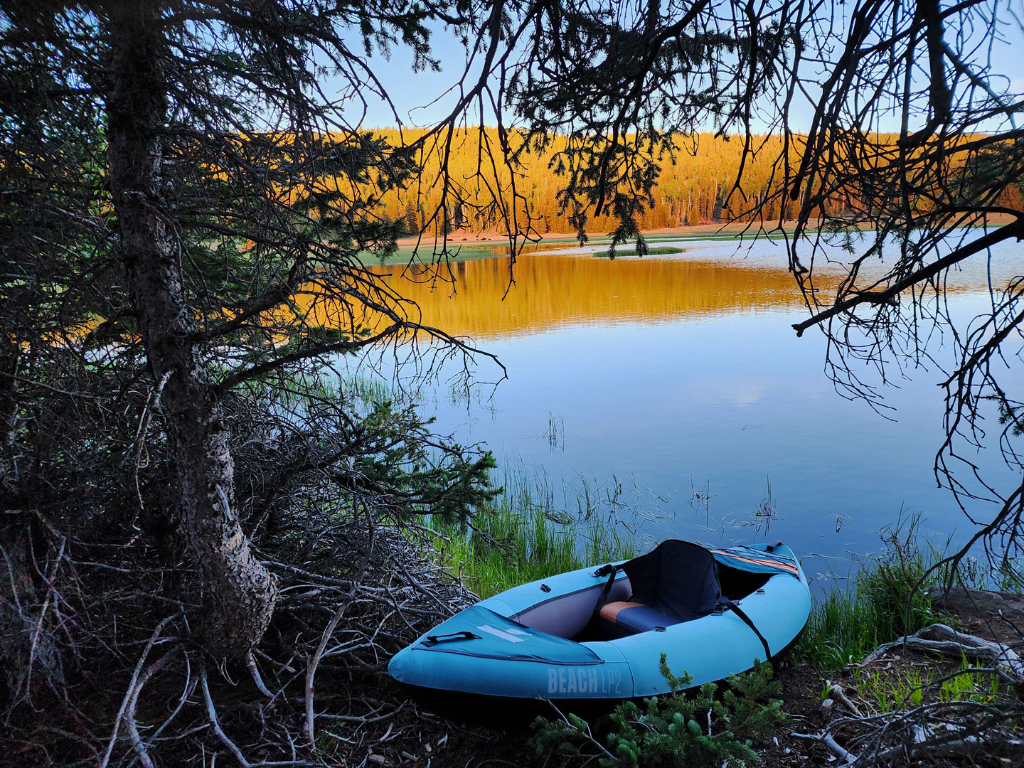 boulder mountain row lakes