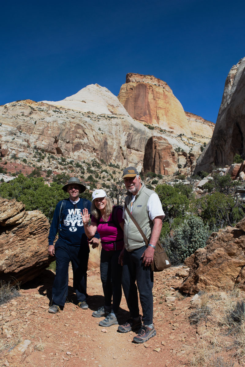 golden throne capitol reef